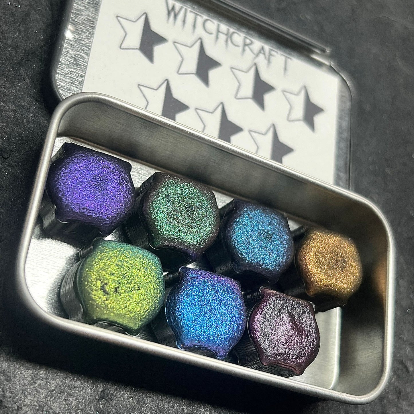 Witchcraft Palette - Handmade Colourshift Watercolour Paint