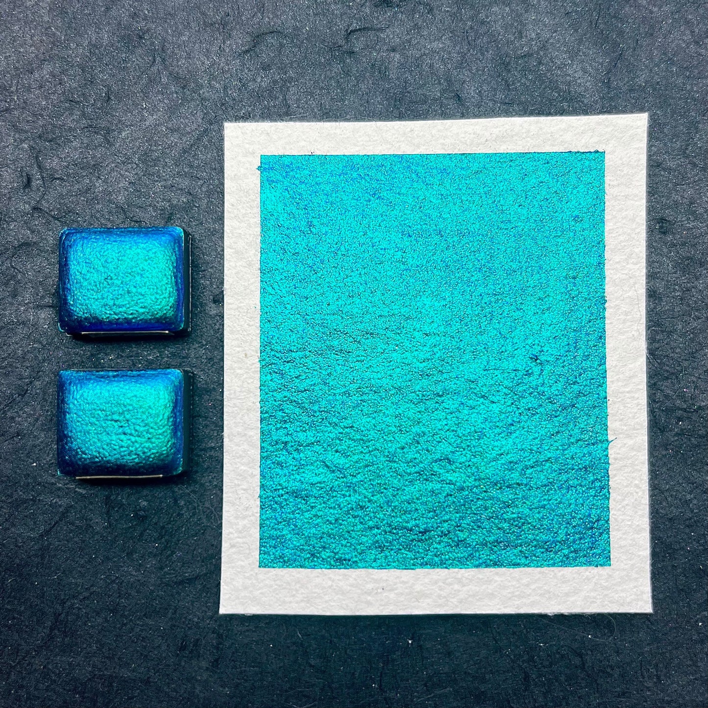 Poseidon- Handmade Colourshift Watercolour