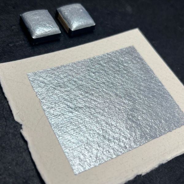 Quicksilver- Handmade Watercolour Paint