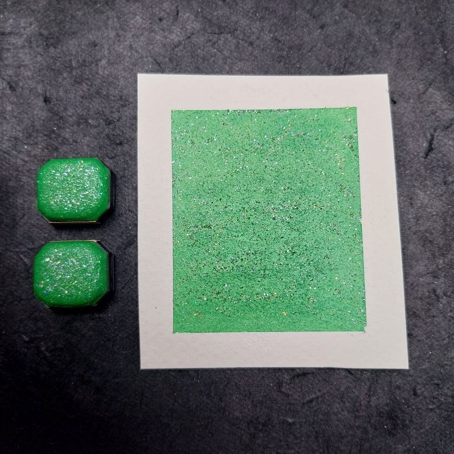 Aventurine- Handmade Watercolour Paint