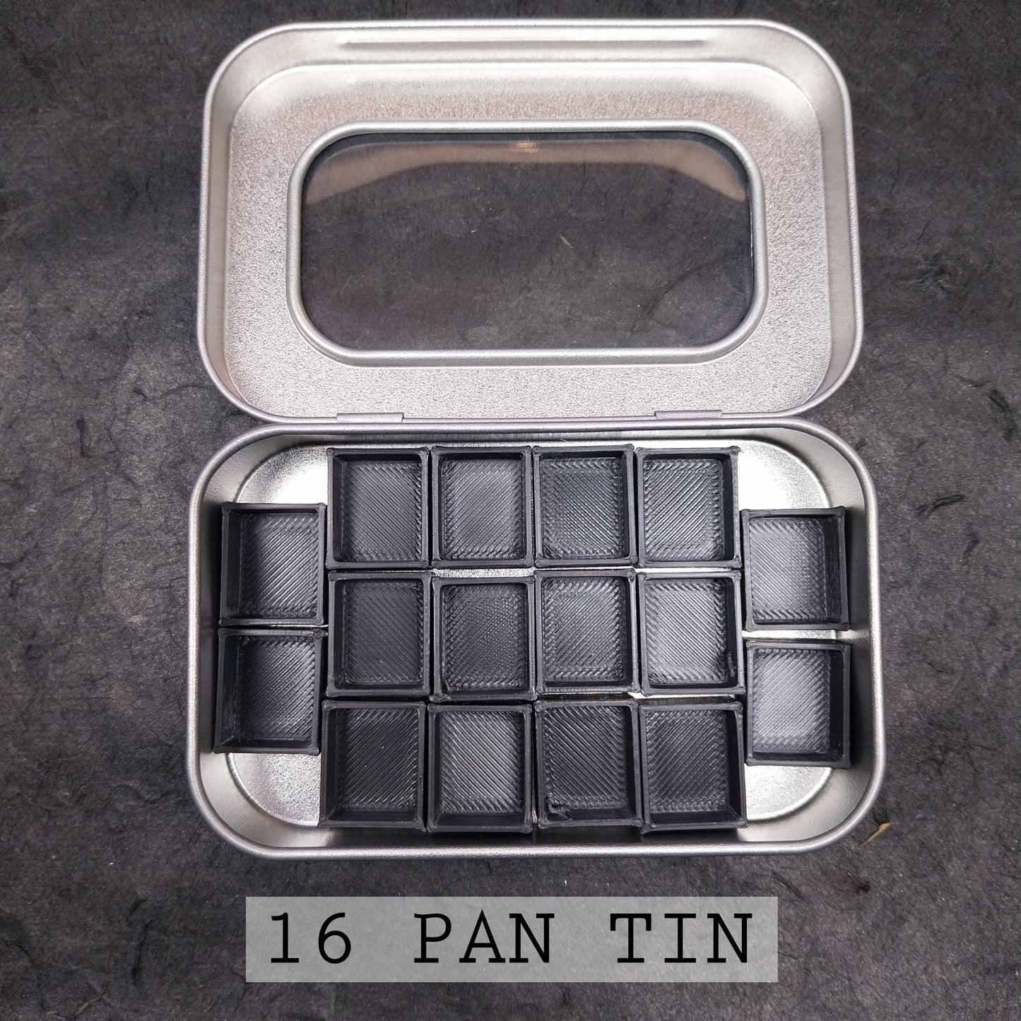 Empty Watercolour Paint Tins