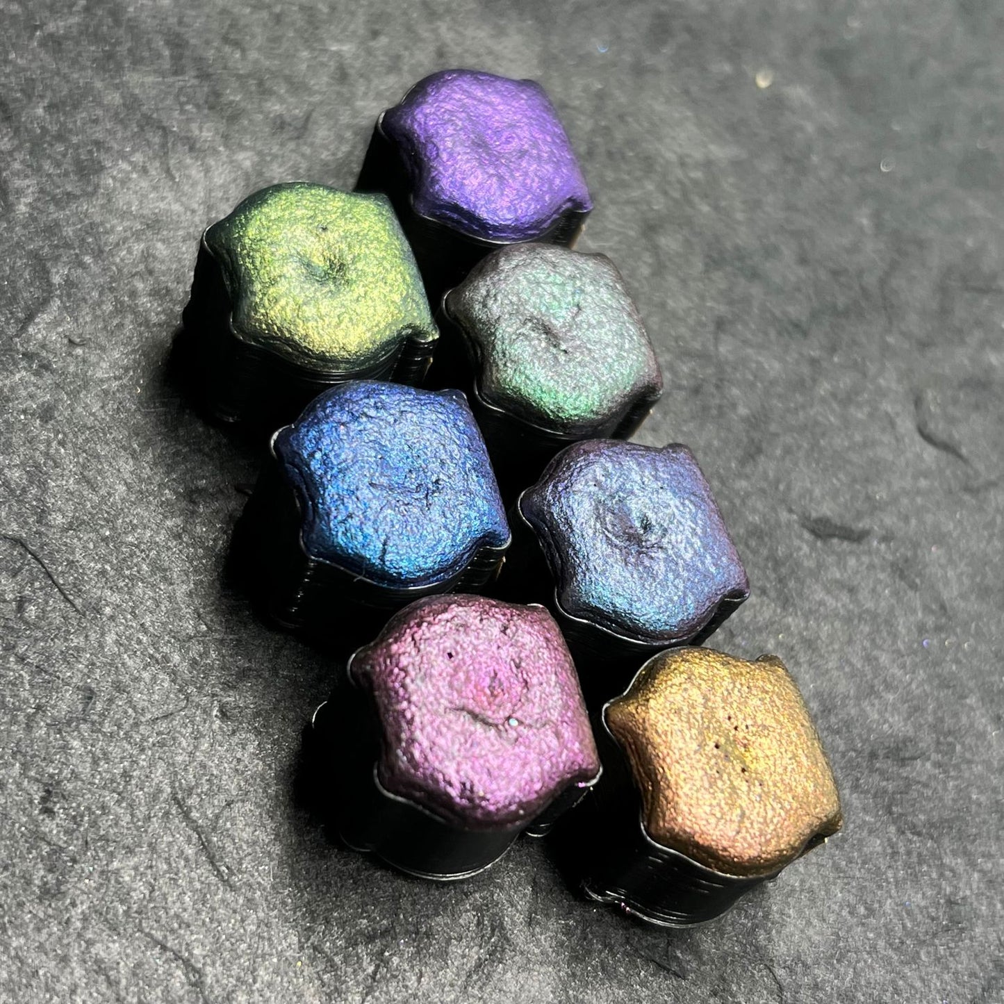 Witchcraft Palette - Handmade Colourshift Watercolour Paint