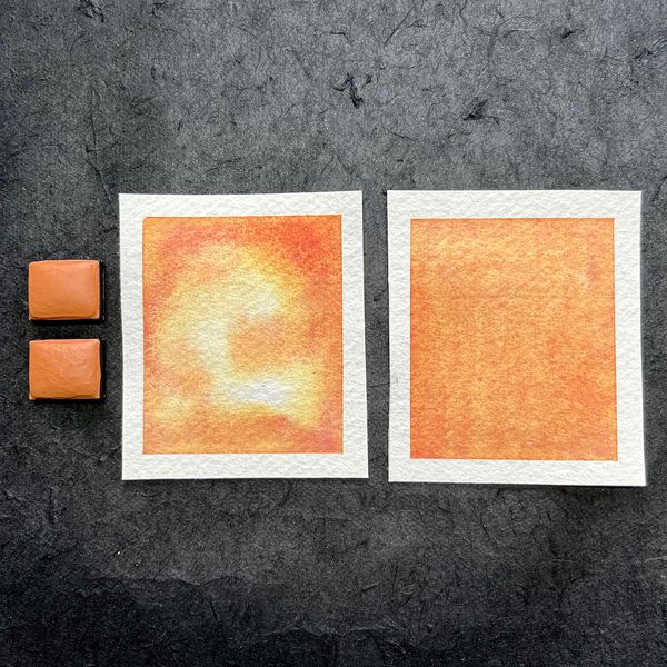 Saffron- Handmade Watercolour Paint