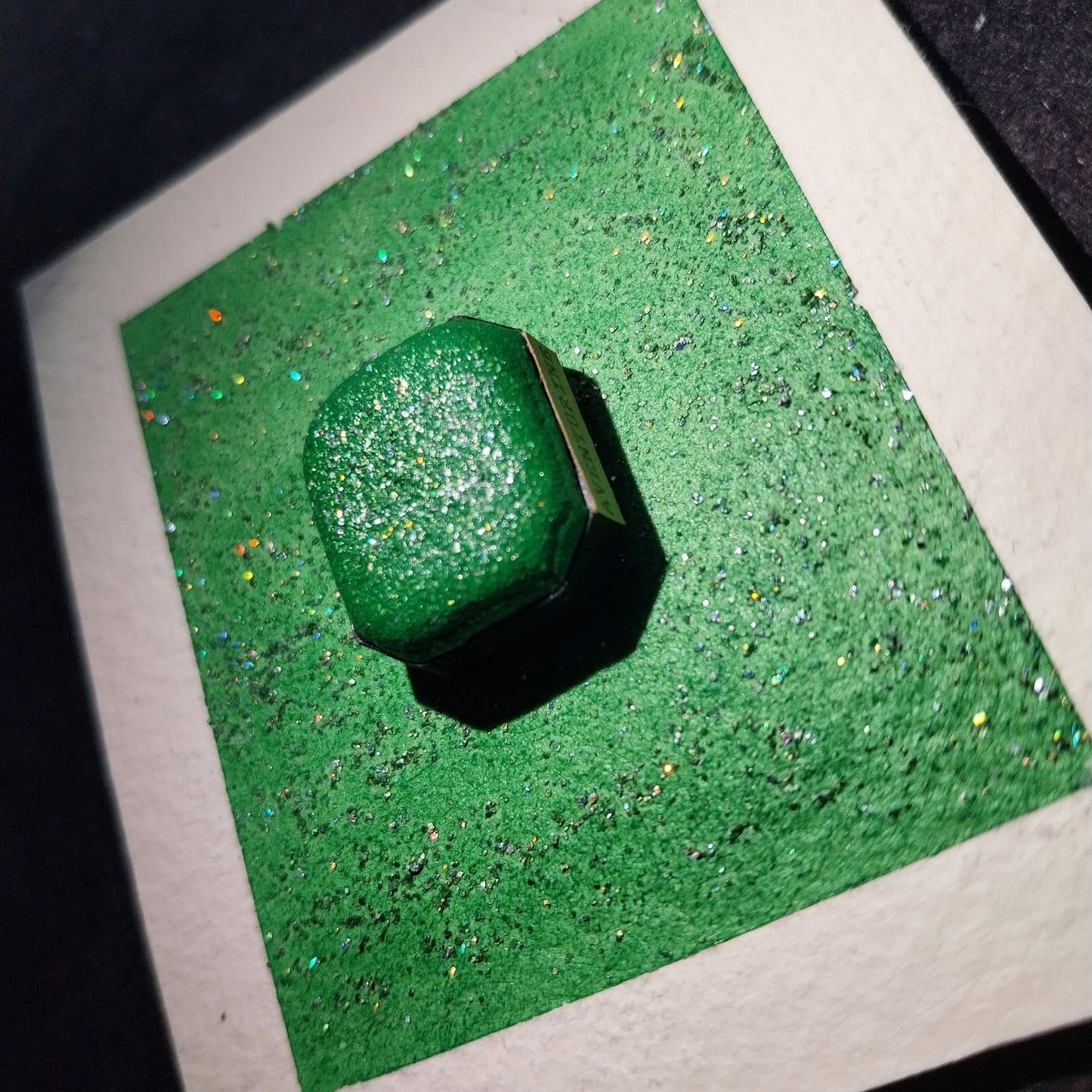 Aventurine- Handmade Watercolour Paint