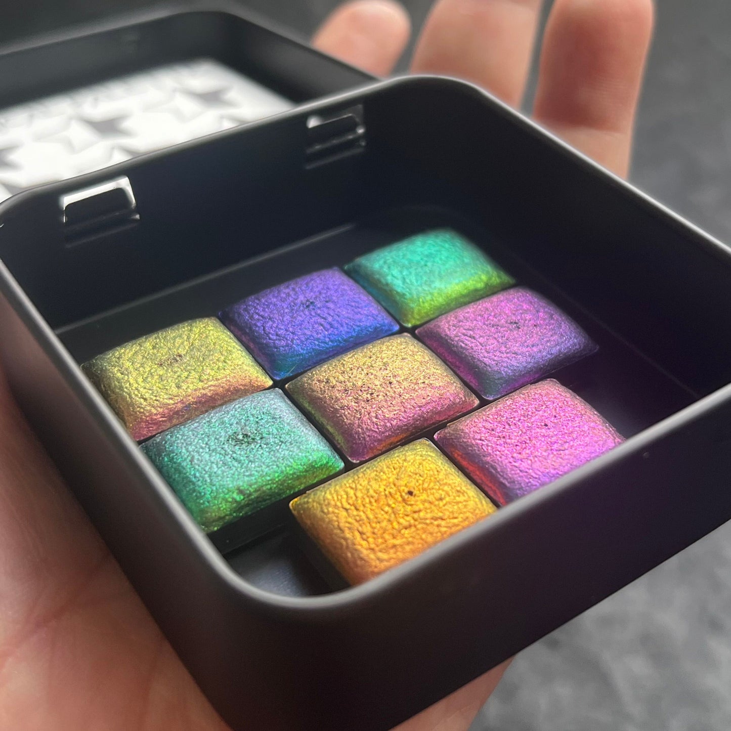 QUARTERS Mythical Palette- Handmade Colourshift Watercolour Paint