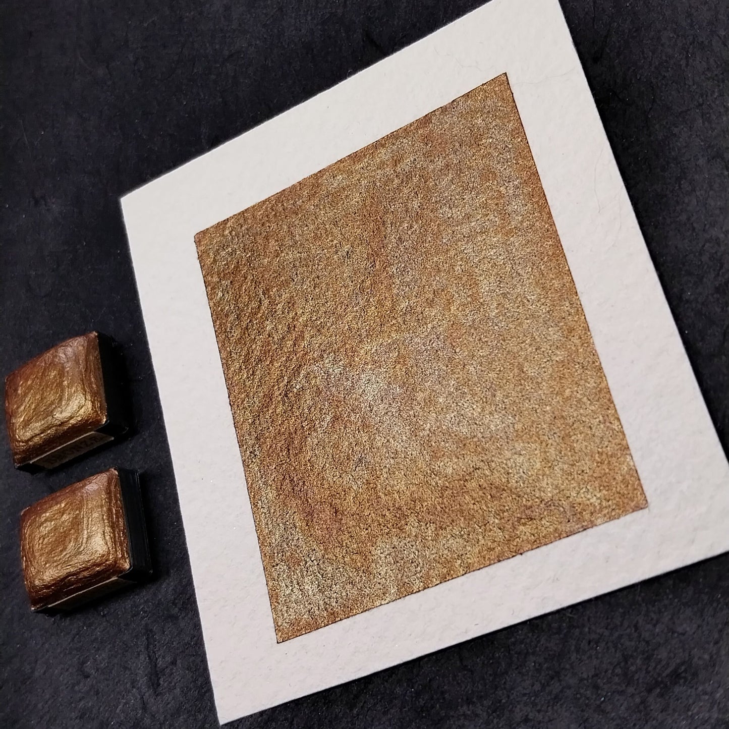Bronze- Handmade Watercolour Paint