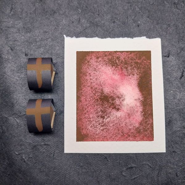 Blood Red- Handmade Watercolour Paint