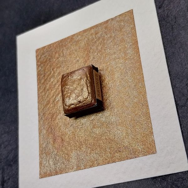 Bronze- Handmade Watercolour Paint