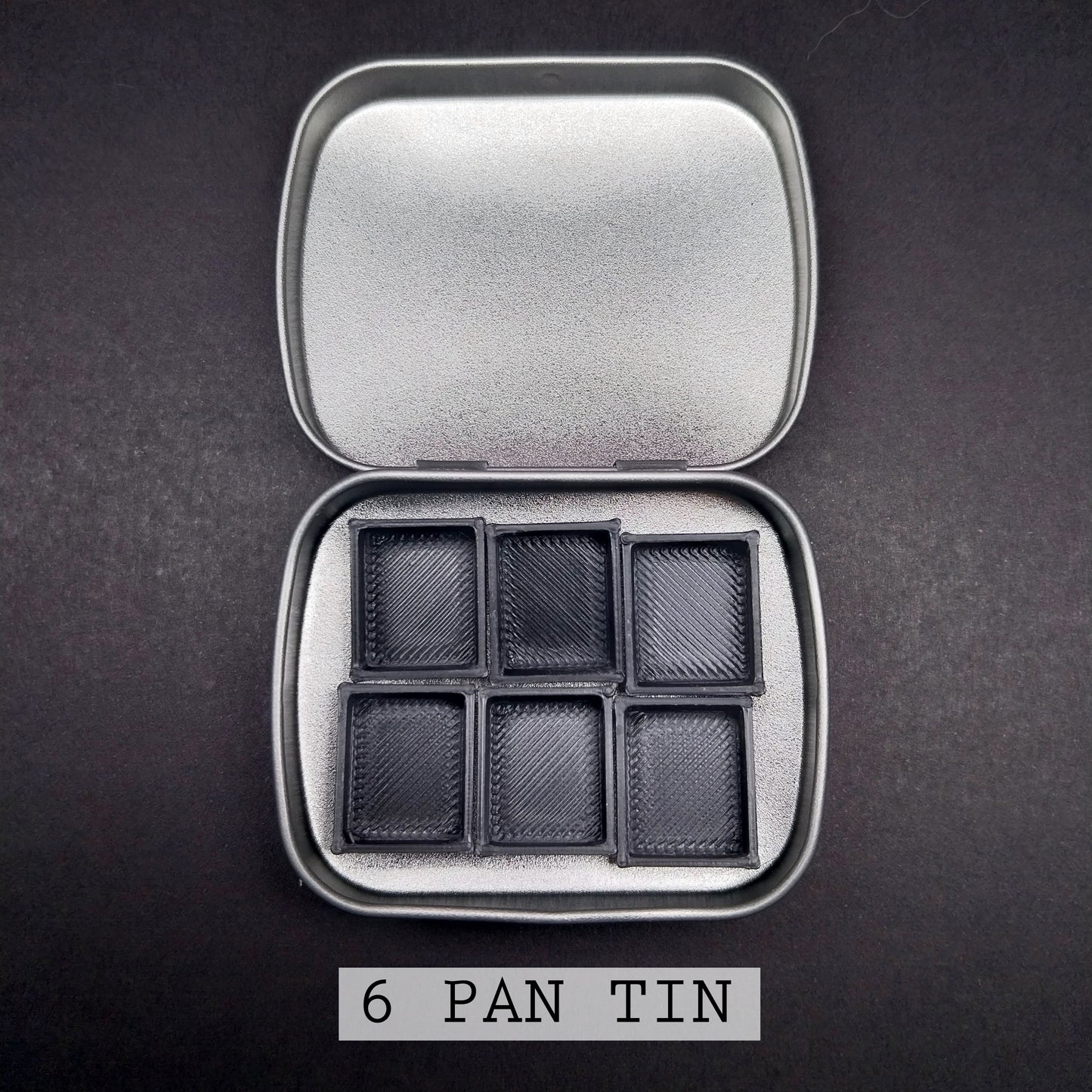 Empty Watercolour Paint Tins