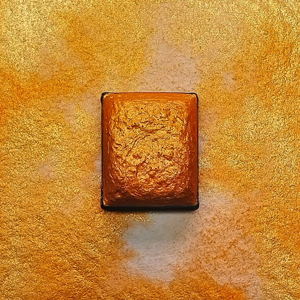 Pumpkin- Handmade Watercolour Paint